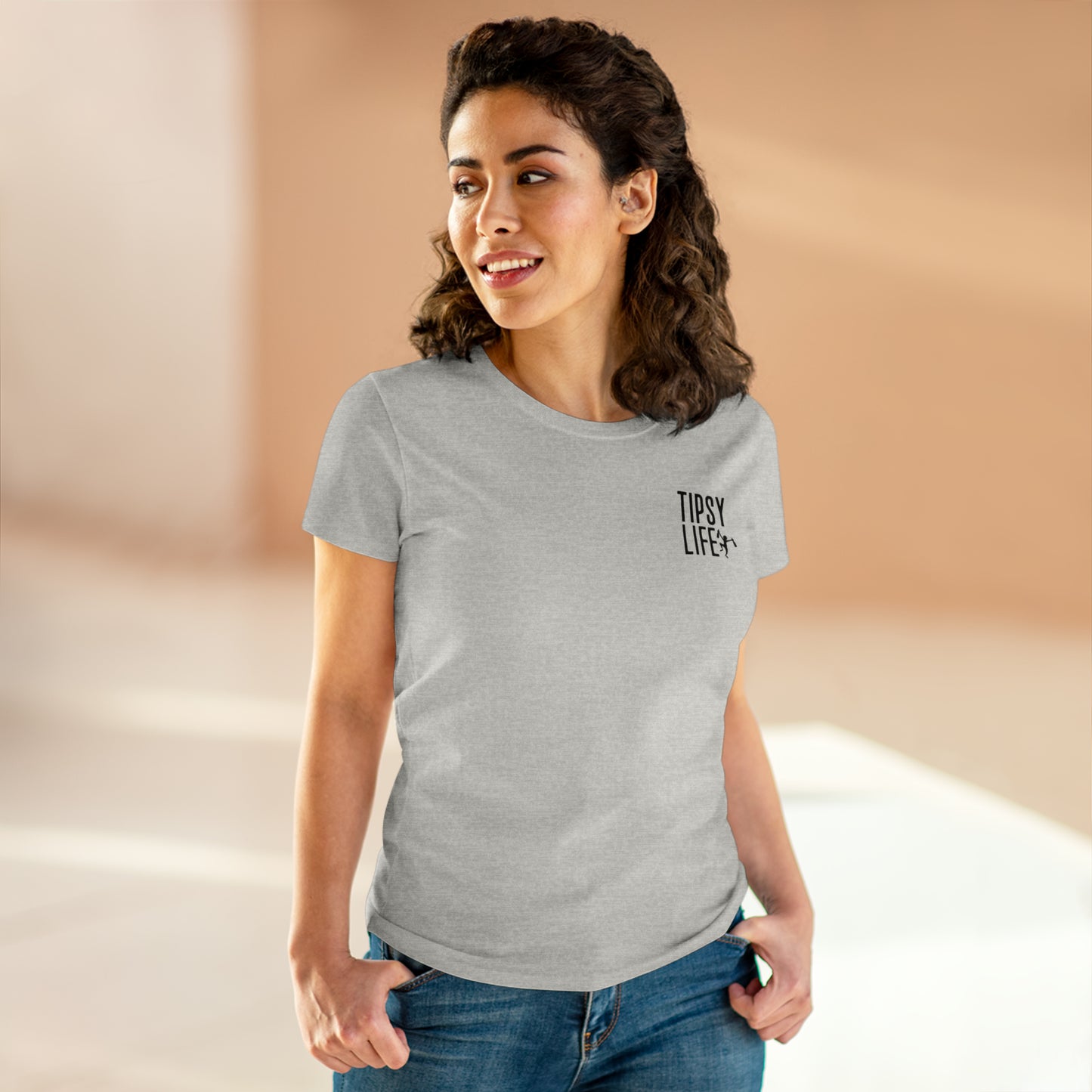 Wine Country women's T-Shirt - Grey