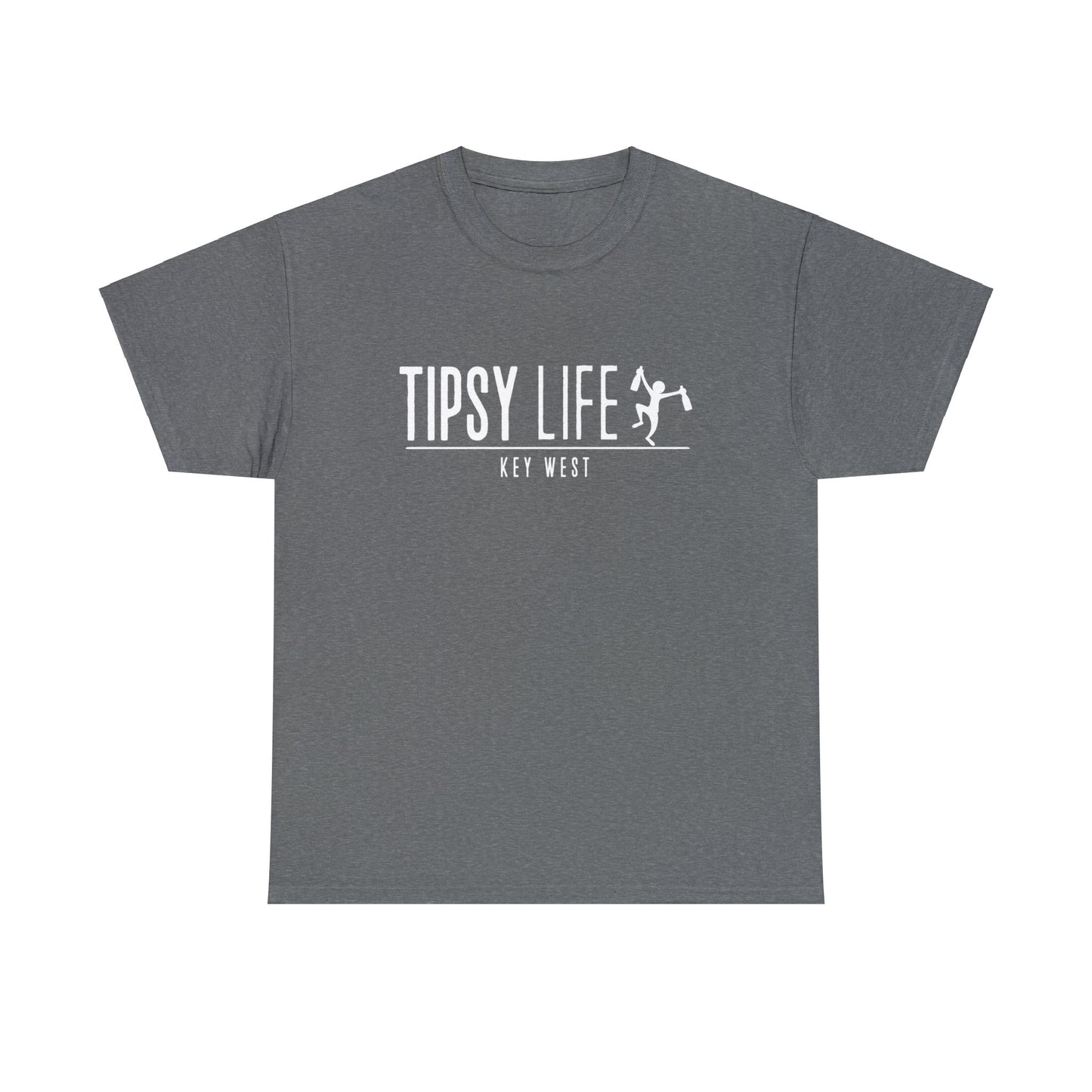 Key West Tipsy Life T-Shirt with White Ink