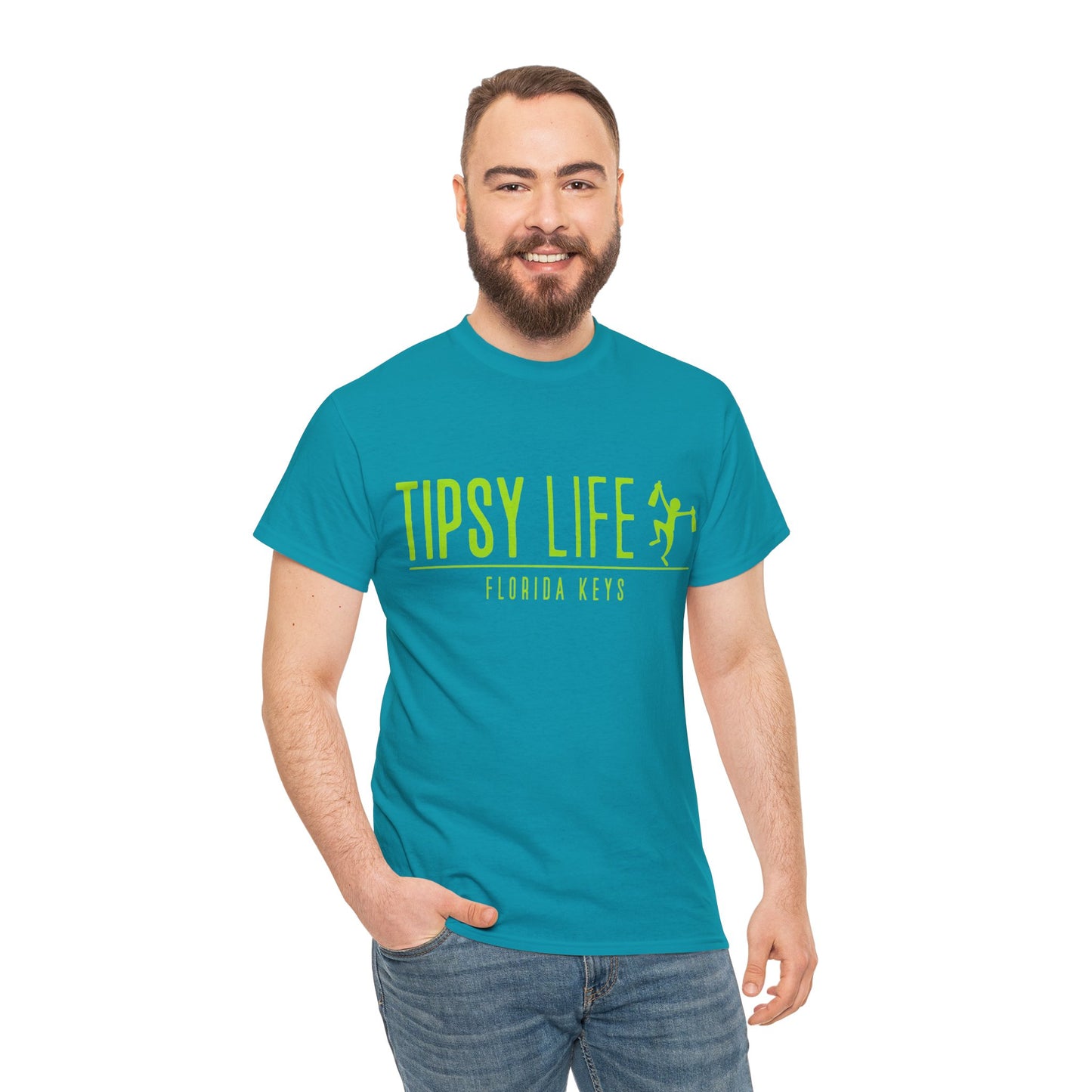 Florida Keys Tipsy Life T-Shirt with Lime Ink