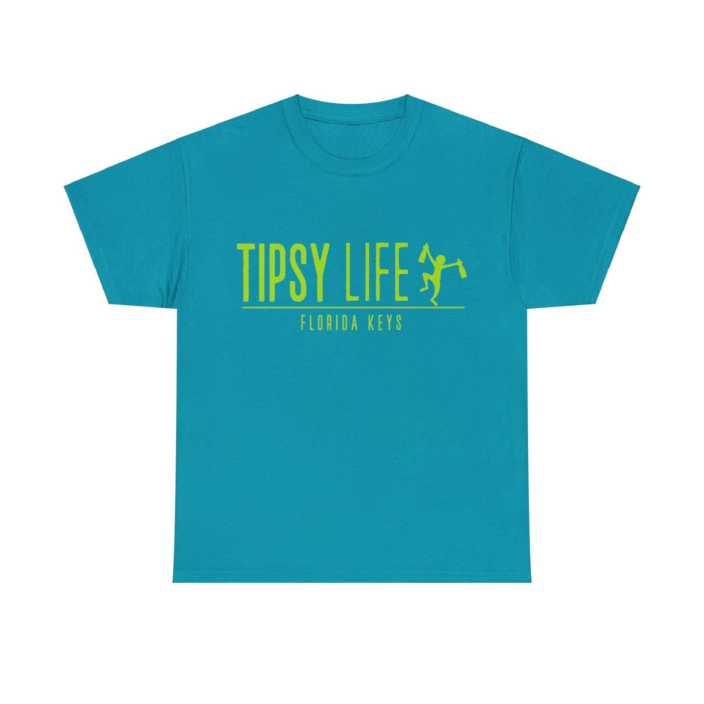 Florida Keys Tipsy Life T-Shirt with Lime Ink