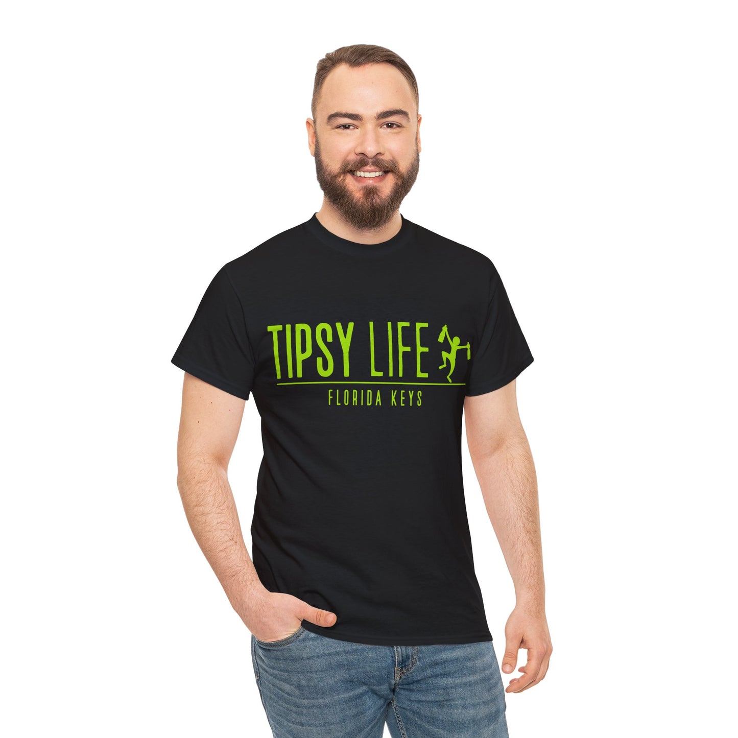 Florida Keys Tipsy Life T-Shirt with Lime Ink