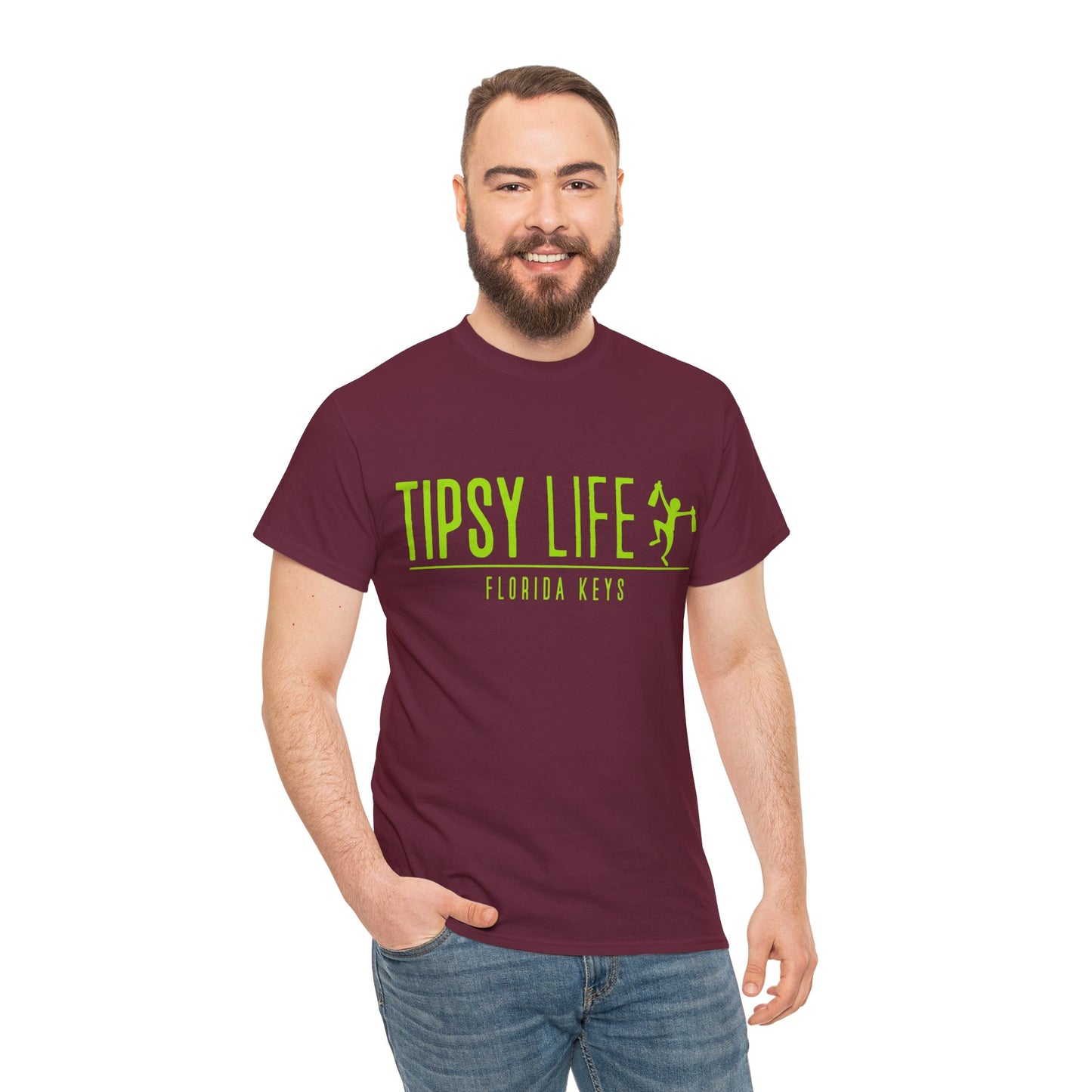 Florida Keys Tipsy Life T-Shirt with Lime Ink