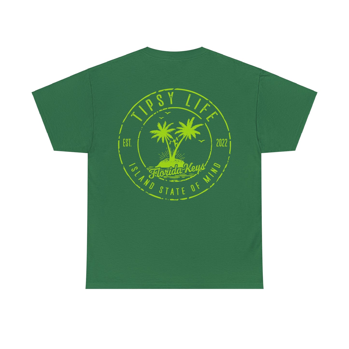 Florida Keys Tipsy Life T-Shirt with Lime Ink