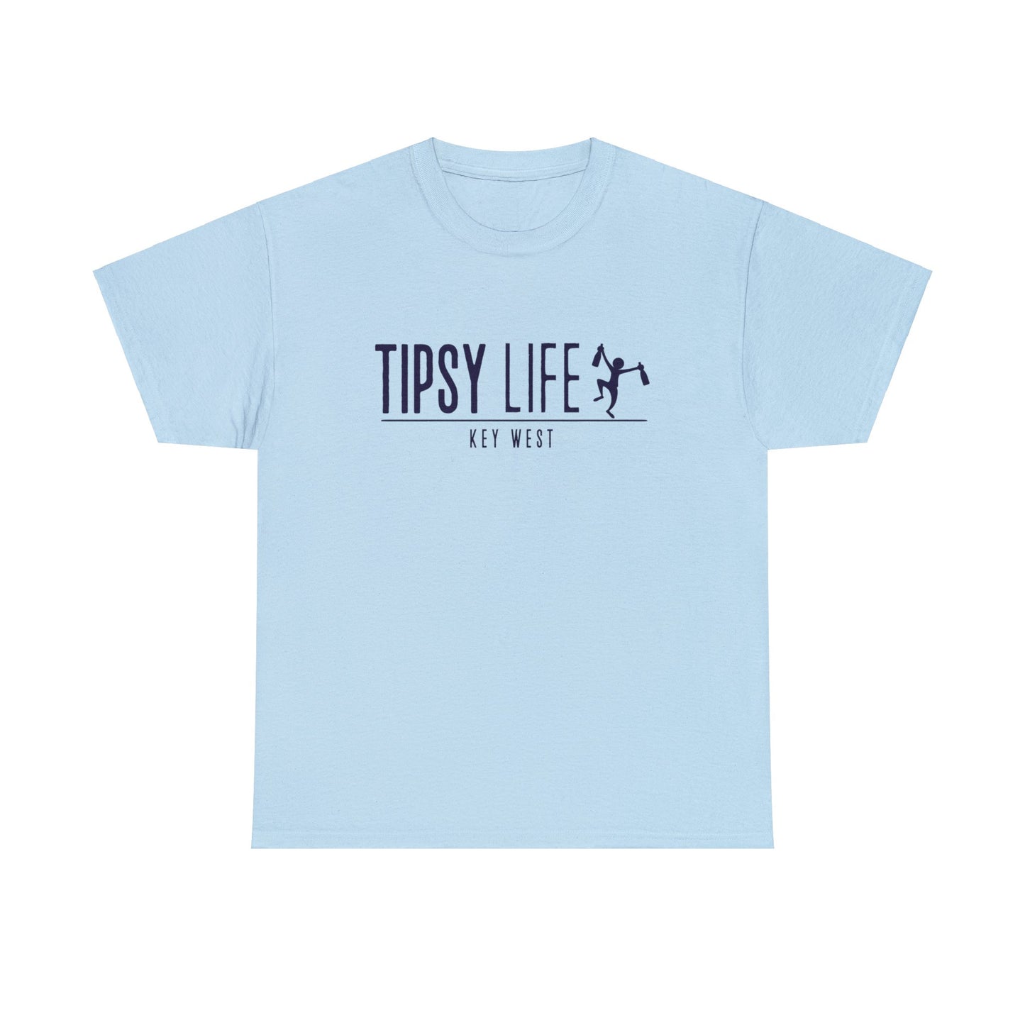 Key West Tipsy Life T-Shirt with Navy Ink