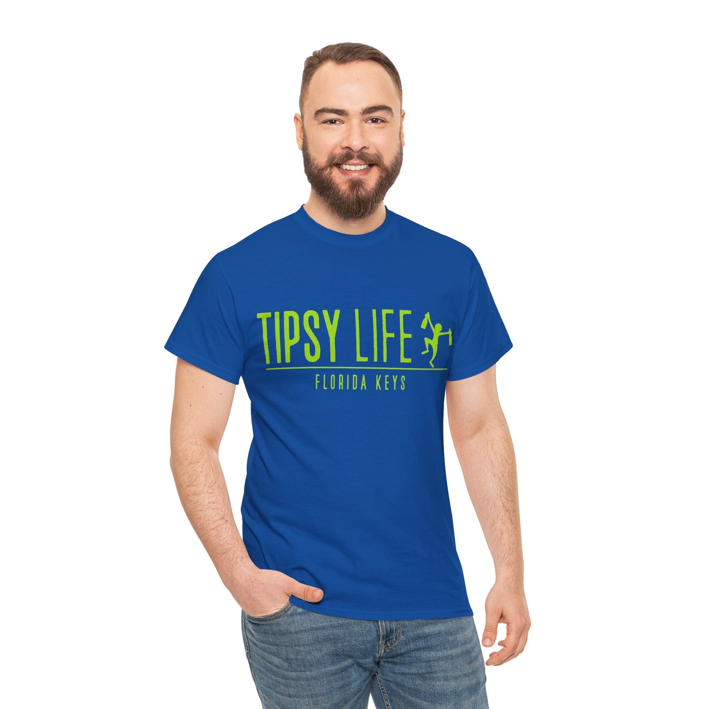 Florida Keys Tipsy Life T-Shirt with Lime Ink